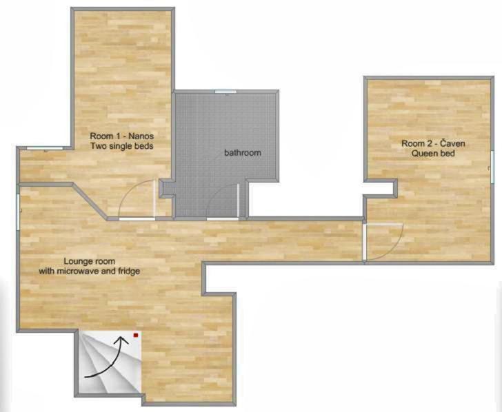 Borea Rooms - Sobe Budanje Vipava Εξωτερικό φωτογραφία